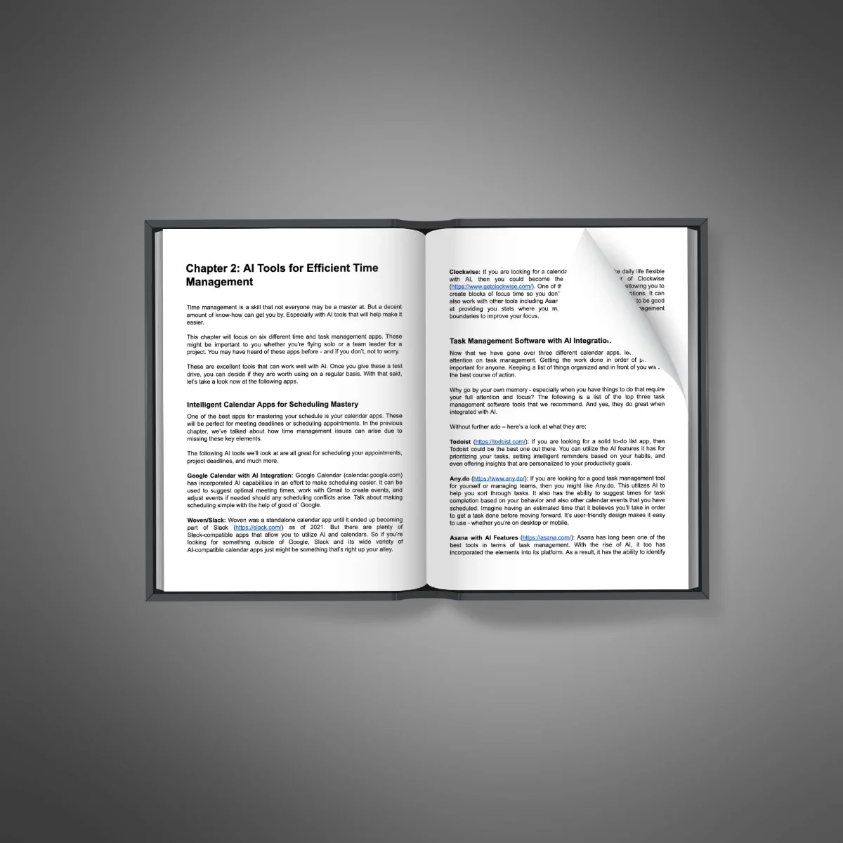 ai for productivity ebook