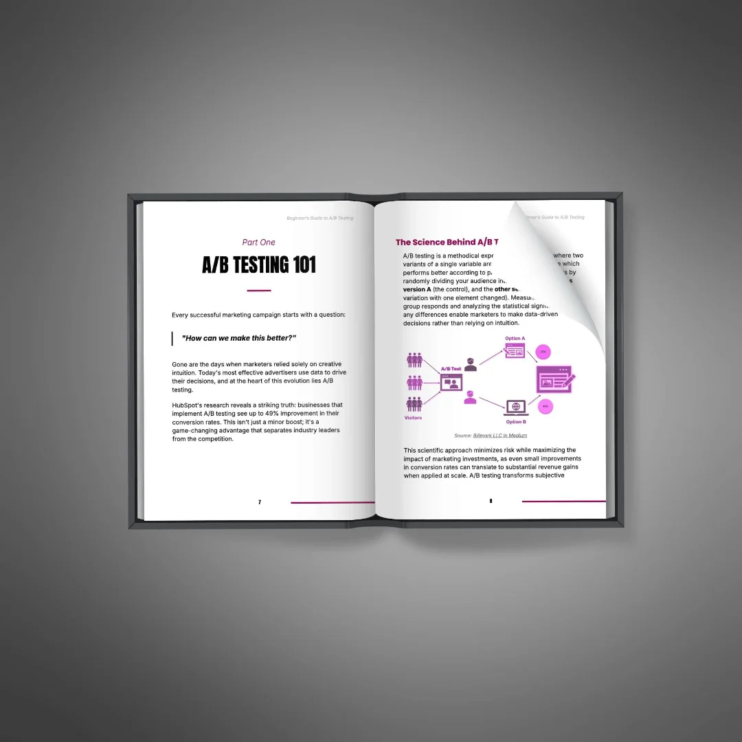 beginner’s guide to a/b testing ebook