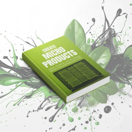 create micro products ebook