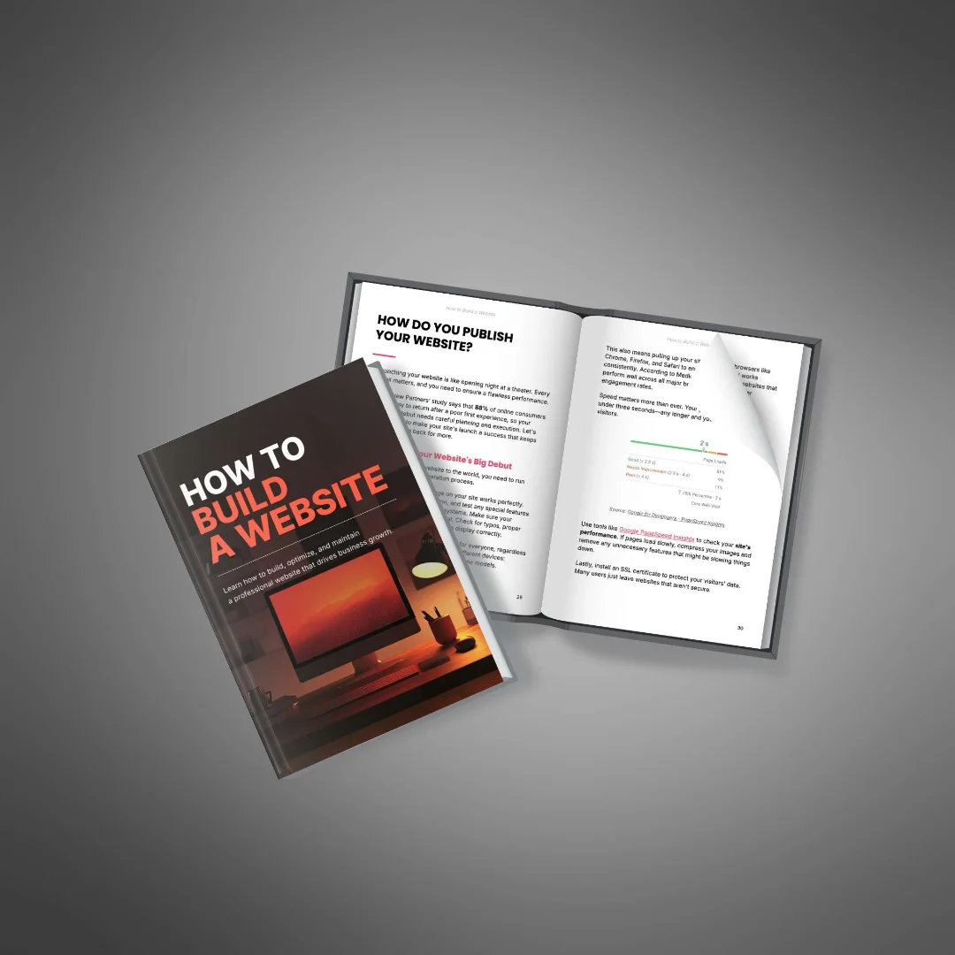 how to build a website ebook