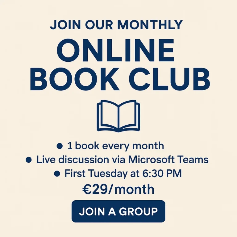 join our monthly online book club