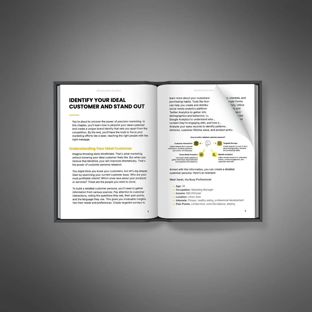 marketing plan simplified ebook