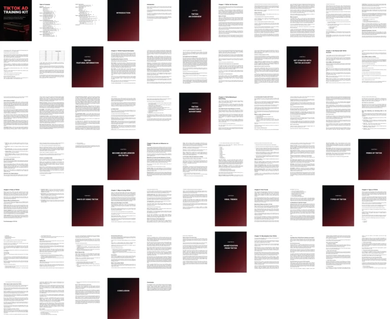 TikTok Ad Training Kit | Flipping Book Edition