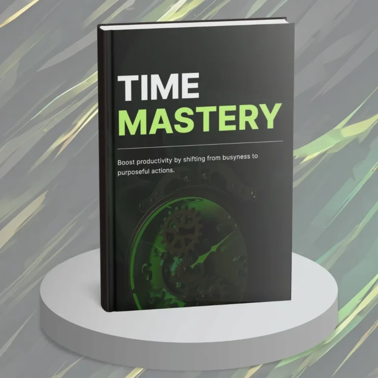time mastery ebook